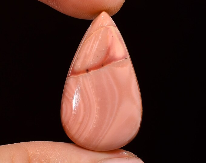 30X17X5 mm Marvellous Top Grade Quality 100/% Natural Australian Pink Opal Pear Shape Cabochon Loose Gemstone For Making Jewelry 16 Ct