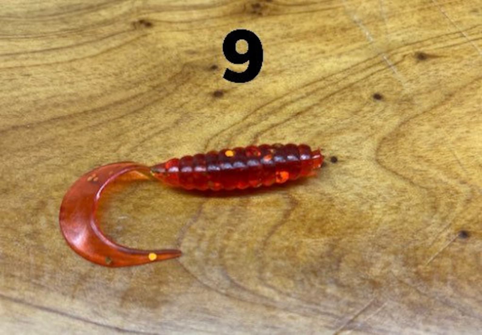 Curly tail grub fishing lure Etsy