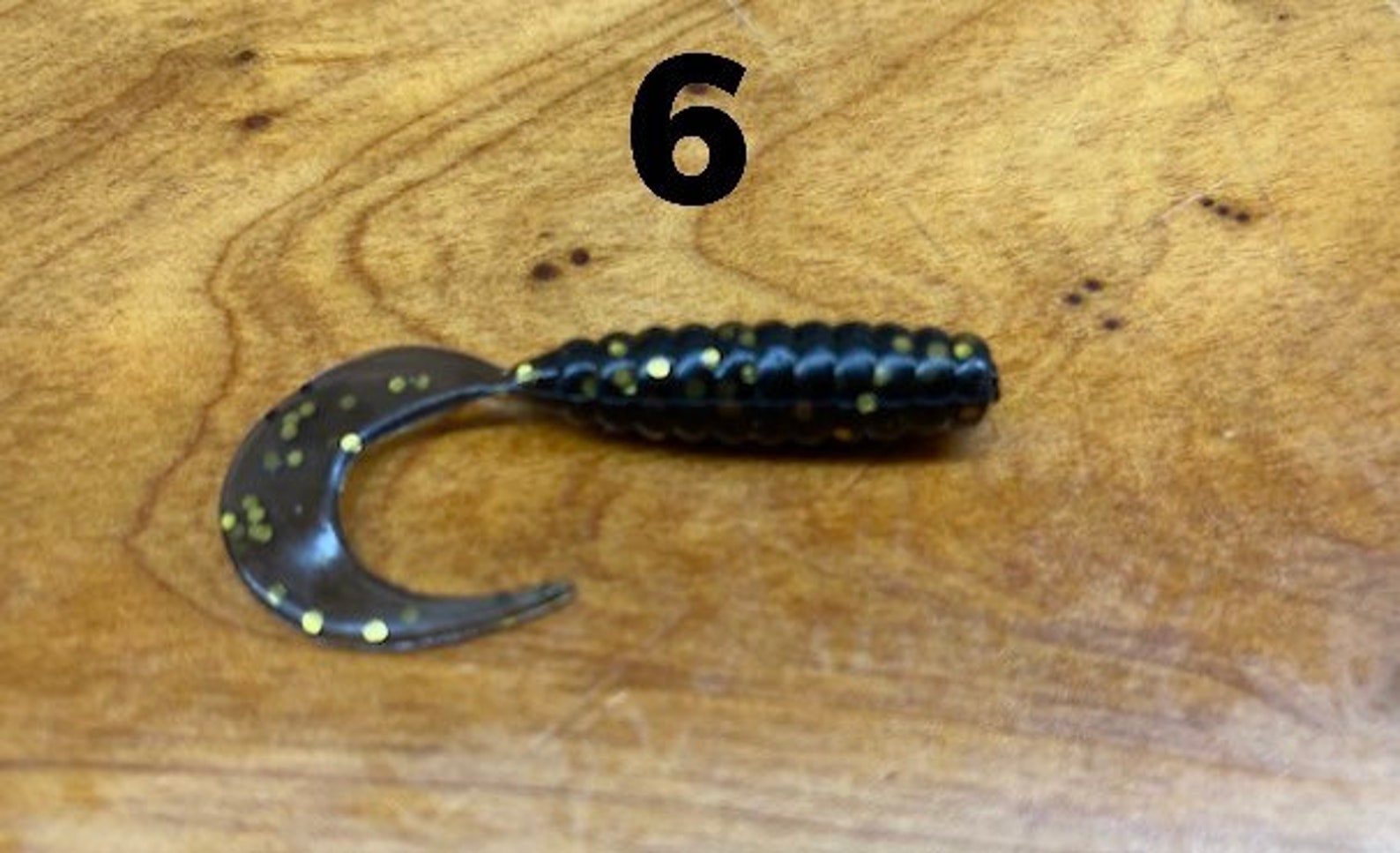 Curly tail grub fishing lure Etsy