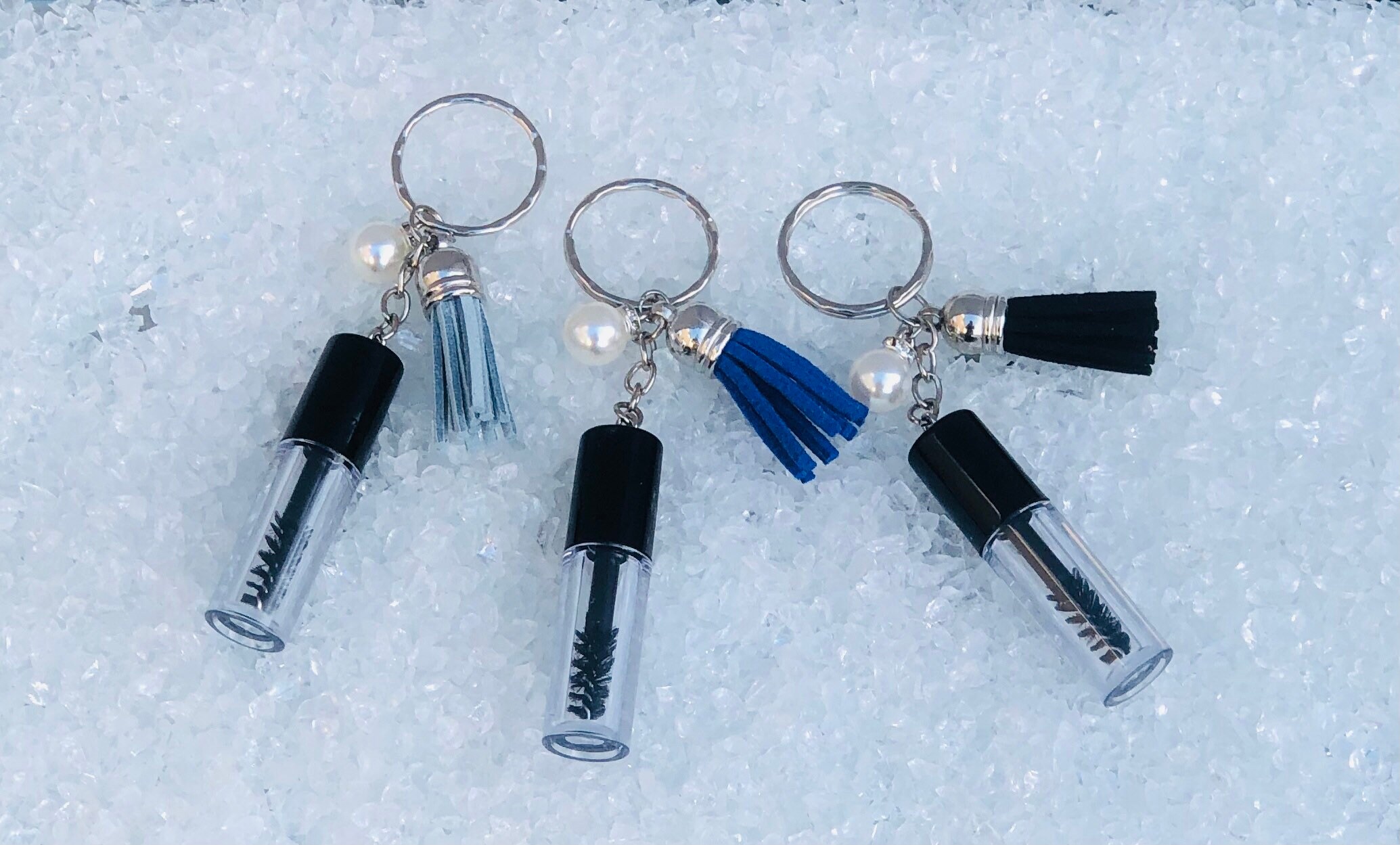 5 set Mini Lash Wand Tube Keyring with 20 Colours Lash Mascara Etsy