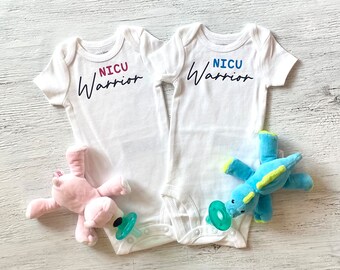 NICU Warrior Baby Bodysuit, Newborn Bodysuit, Premie Bodysuit, Cute Baby Clothes, Baby Gift, NICU Strong