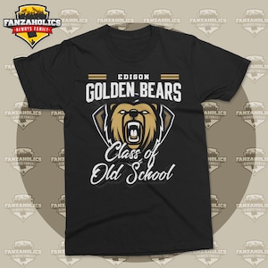 Thomas Edison Golden Bears &quot;Class of Old School&quot; Unisex Softstyle T-Shirt