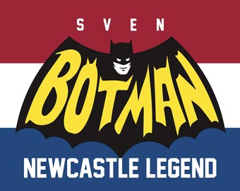Sven Botman Newcastle Legend (Vlag)