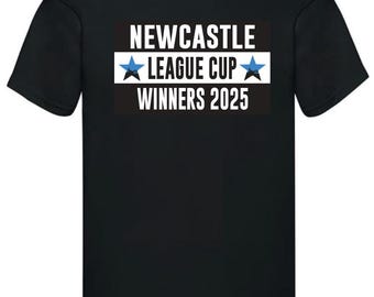 Newcastle League Cup Winners 2025 (T-Shirt)