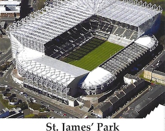 St James' Park Newcastle Upon Tyne (Ceramic Coaster)