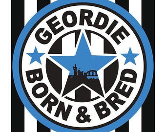 Newcastle Born & Bred (serviette de plage)