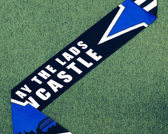 Howay The Lads Big Blue Star (Scarf)