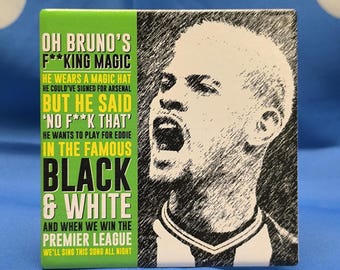 Bruno Guimarães Newcastle Player Chant (sous-verre en céramique)