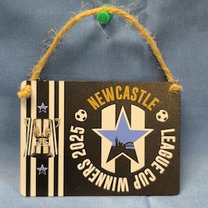 Newcastle Winners 2025 Circle (Metal Dangle)