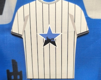 Newcastle Away Shirt Style Retro 80er Jahre (Magnet)