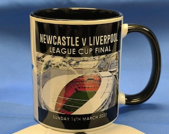 League Cup Final Newcastle V Liverpool (Mug)