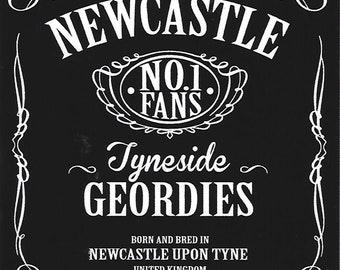 Newcastle No.1 Fans Geordies (Ceramic Coaster)