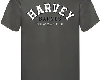 Harvey Barnes Newcastle Dark Grey (T-Shirt)