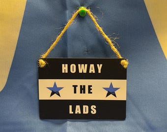 Howay The Lads Classic (Metal Dangle)