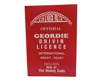 Geordie Drivin Licence