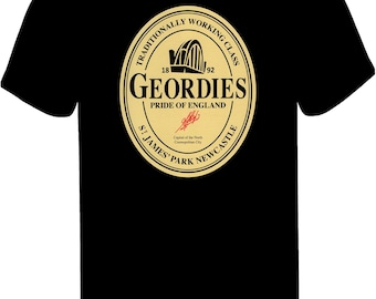 Camiseta exclusiva de estilo tradicional de Geordies Guinness