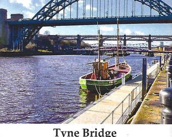 The Tyne Bridge Newcastle Upon Tyne (Ceramic Coaster)