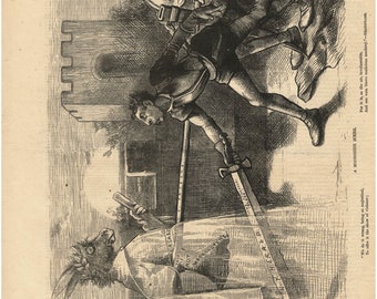 Harper's Weekly March 27, 1875 A Moonshine Scene Ad Print