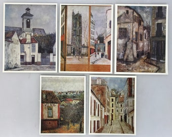 Assorted Utrillo Prints