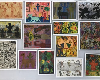 Set of Madhvi Parekh Prints