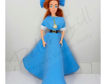 anastasia doll blue dress Anastasia Grand Duchess Doll inspired Gown