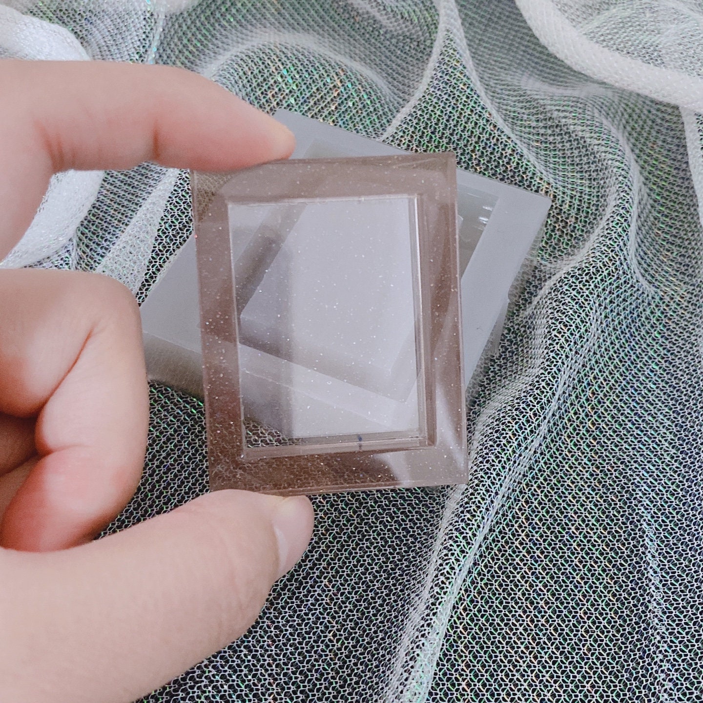 Photo shaker resin silicone mold / polaroid shaker mold Etsy