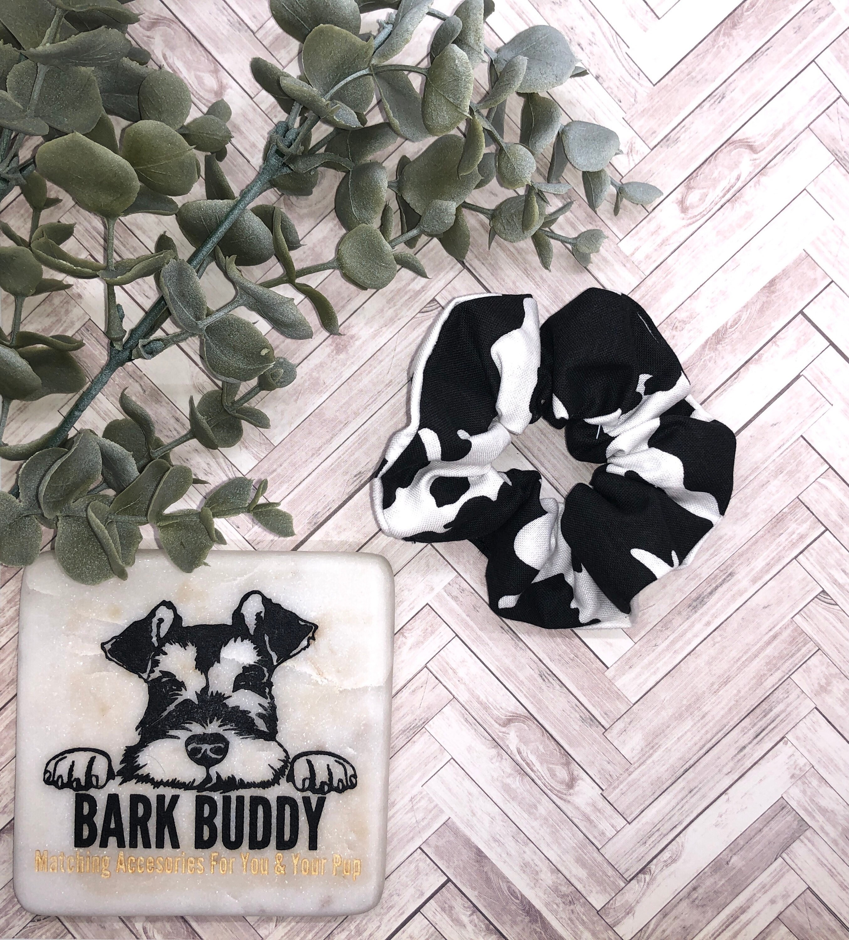 Cow Print Bandana set Individual Pieces Matching Etsy