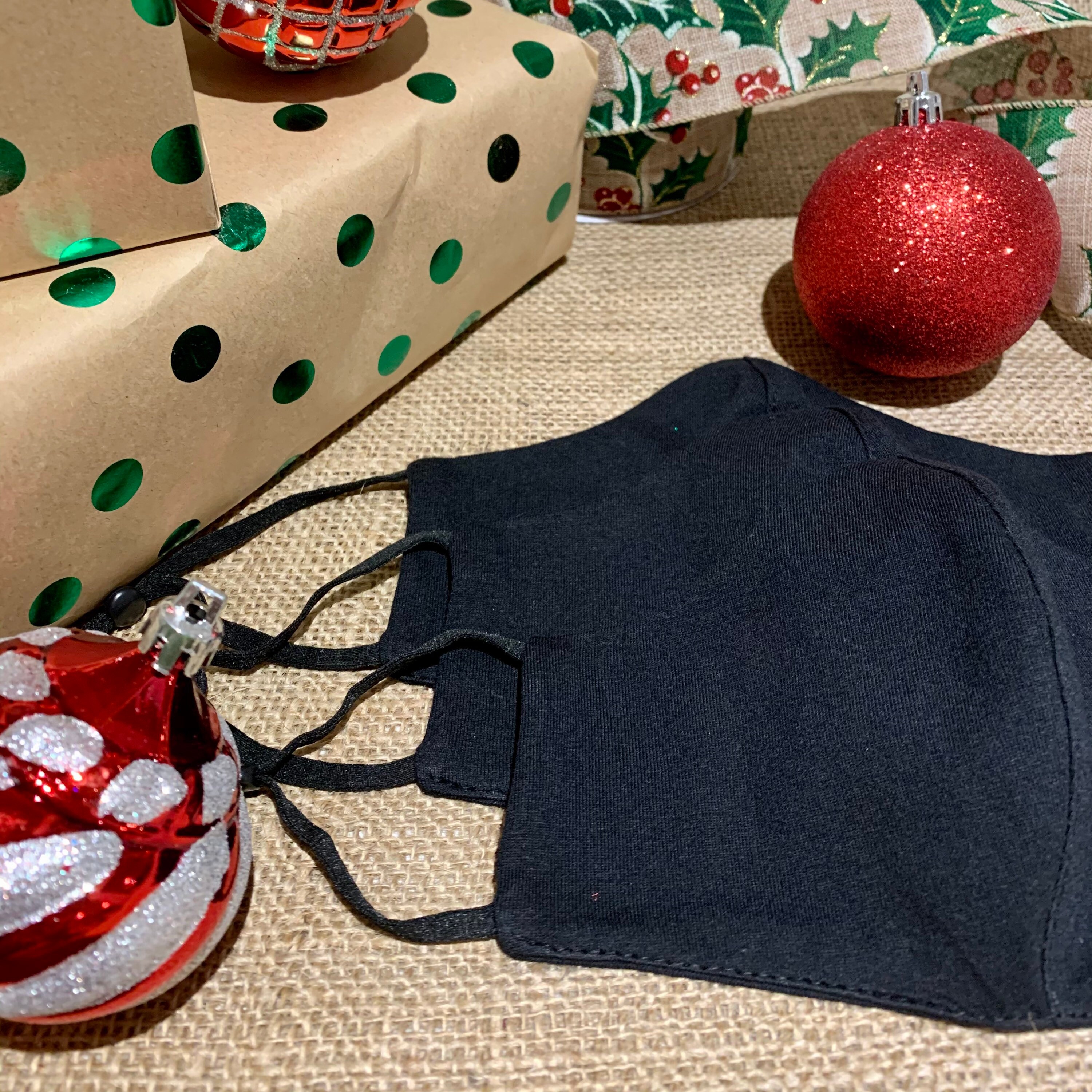 3 Black Organic Knit Cotton Face Mask Etsy Hong Kong