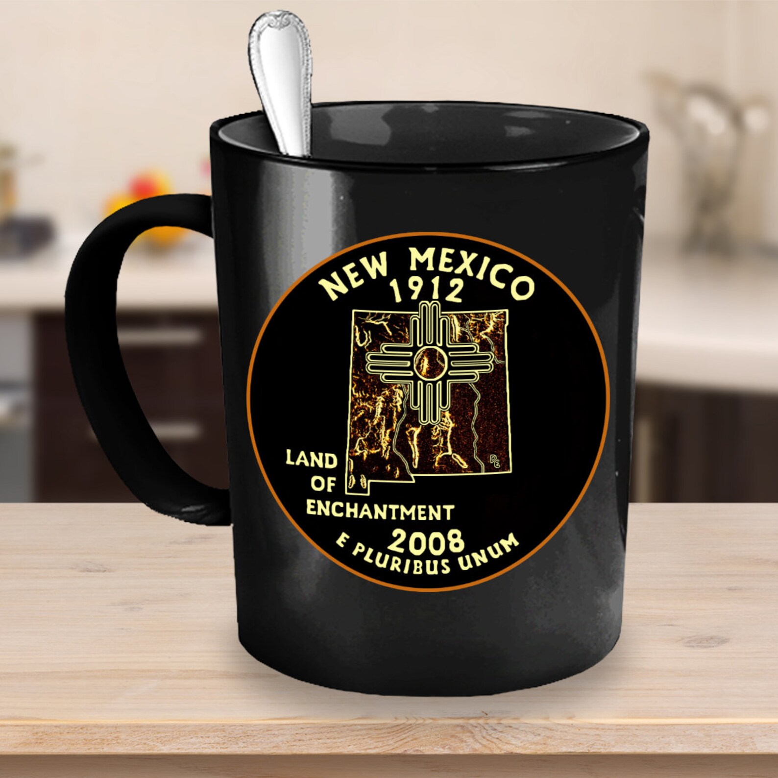 New Mexico Coffee Mug Home State Souvenir Etsy