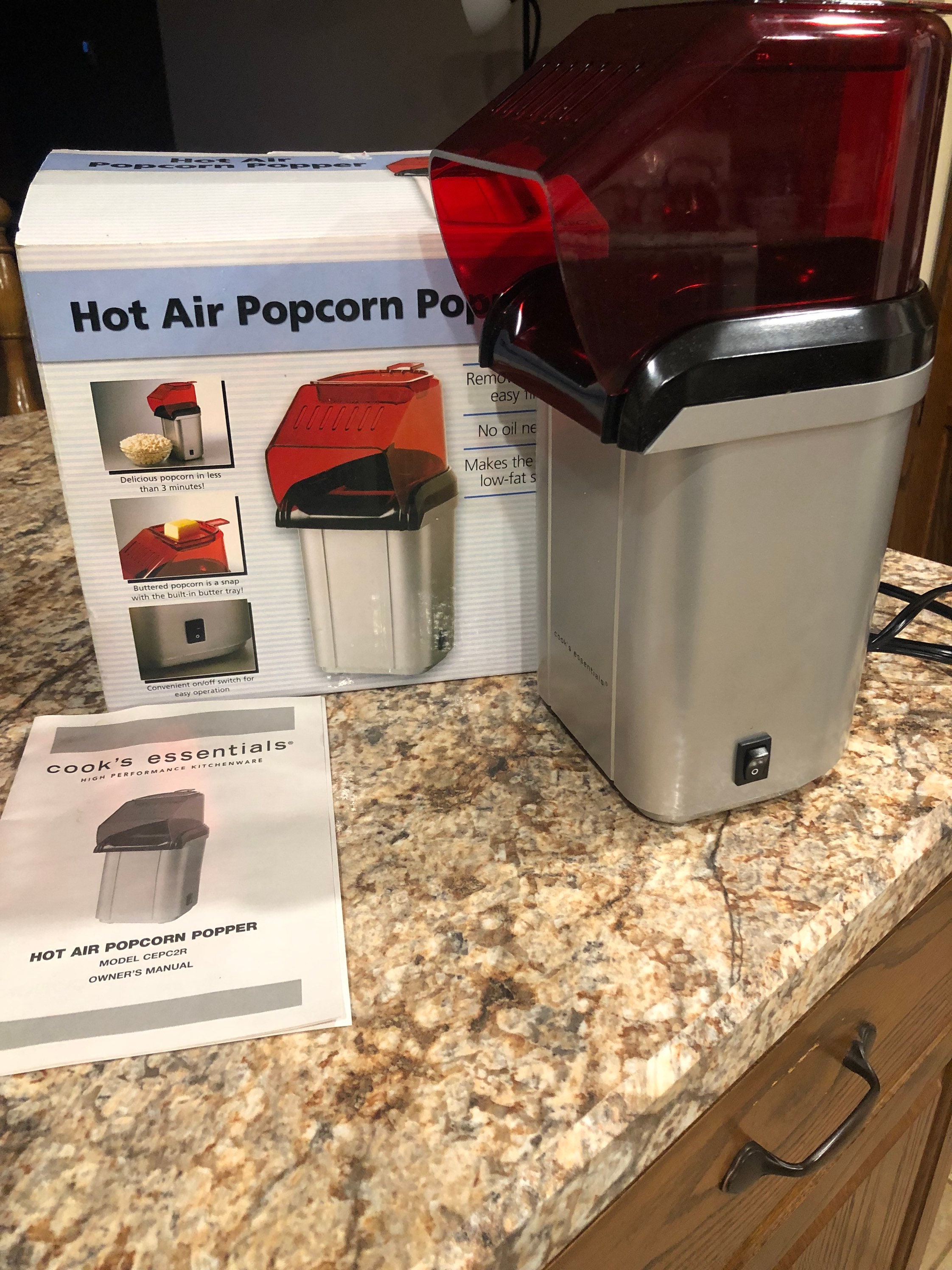 cook's essentials popcorn popper