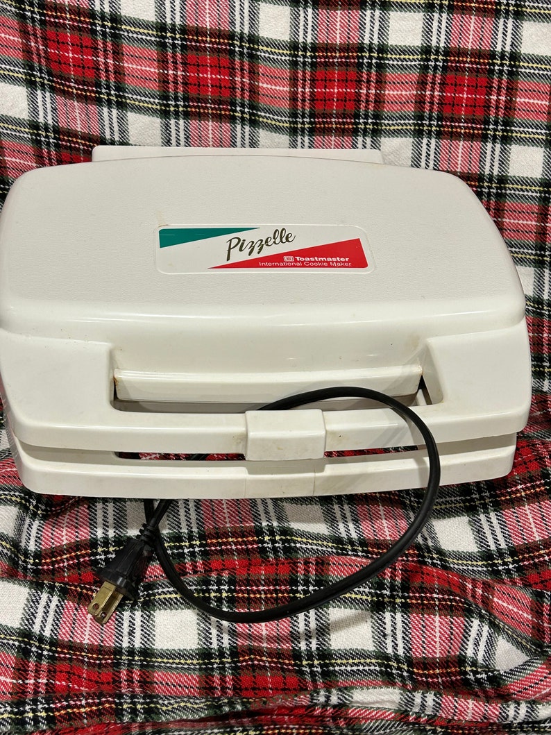 Toastmaster Pizzelle Italian Wafer Cookie Maker Iron Etsy