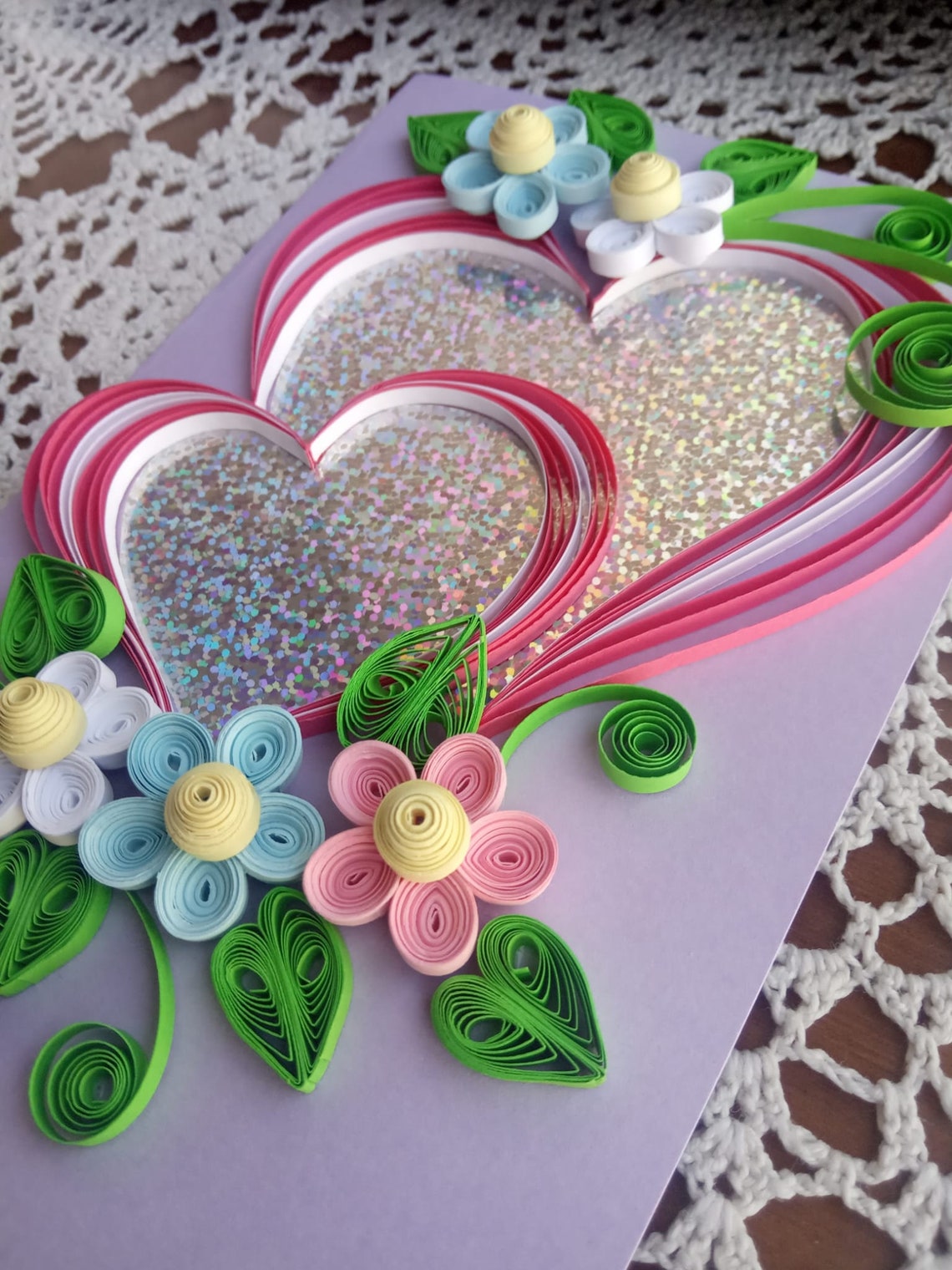 Quilling Art and Craft/ Quilling/ Quilling Flowers/ Quilling Etsy Canada