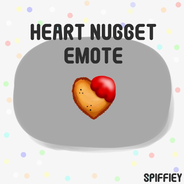 Heart Nugget Emote