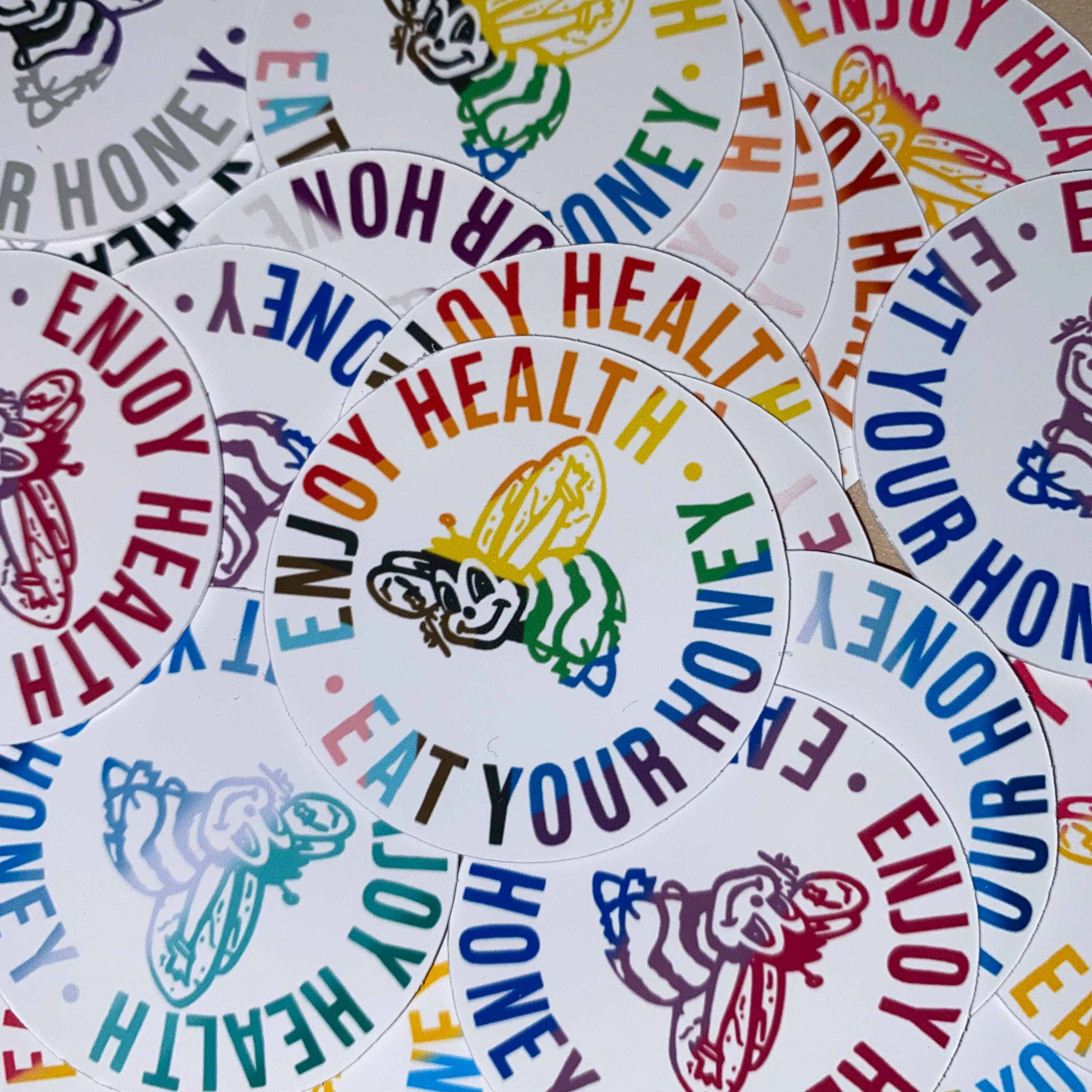 enjoy health eat your honey logo