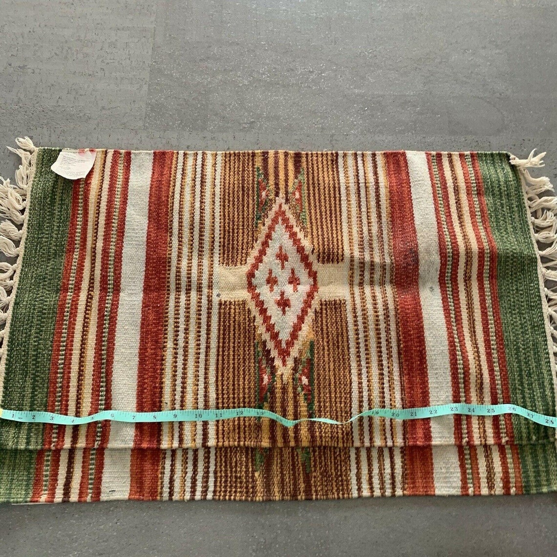 Southwestern Placemat table Mat Large size Set 2 Cotton Etsy