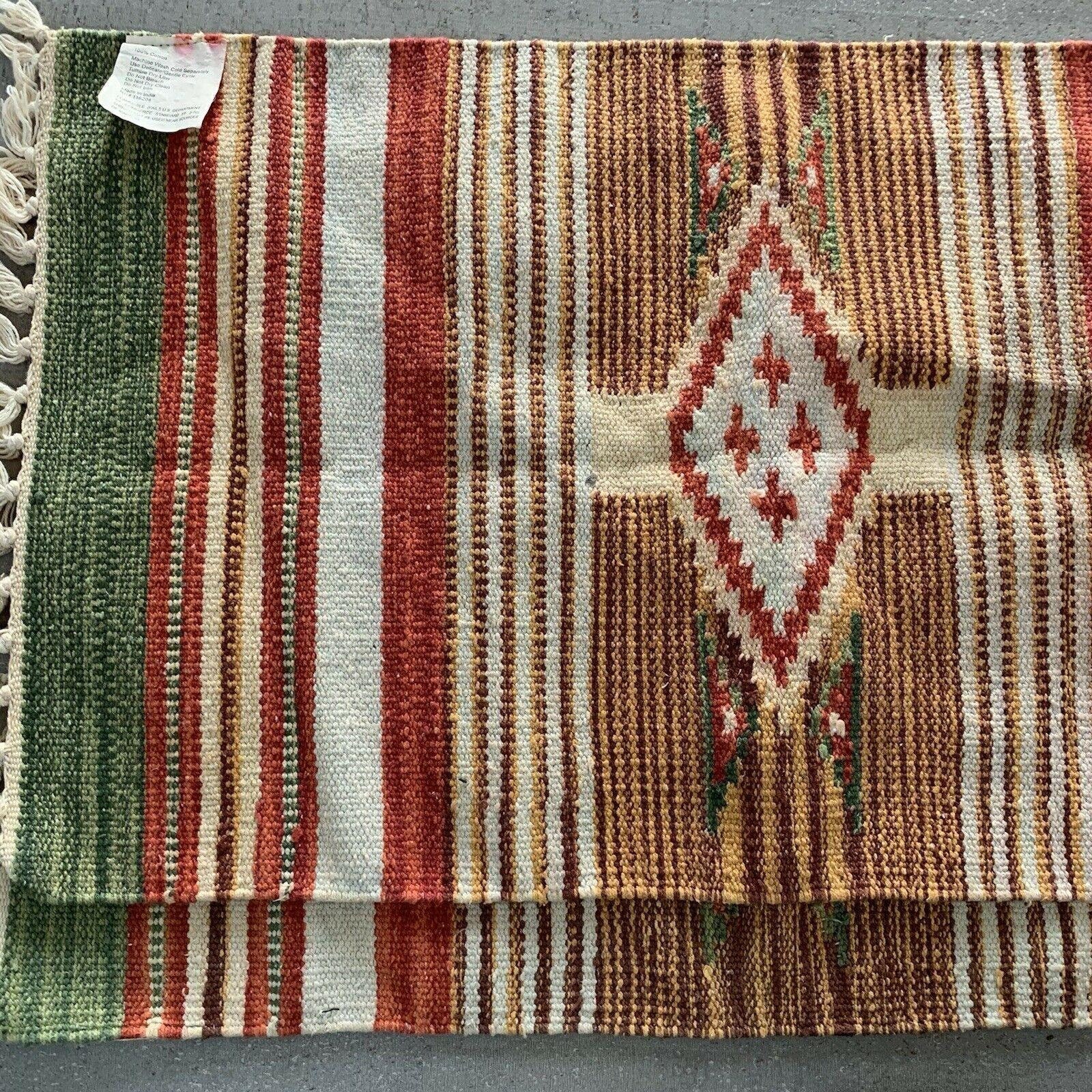 Southwestern Placemat table Mat Large size Set 2 Cotton Etsy