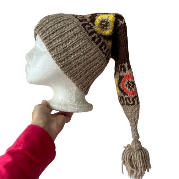 vintage long stocking cap