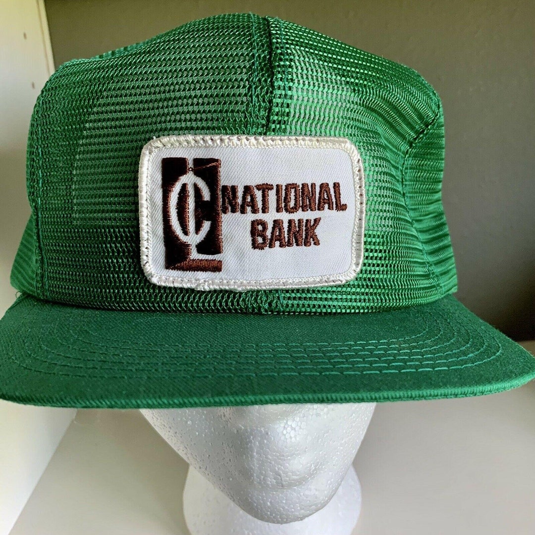 Casquette Trucker Vintage Années 80 Paris Illinois Citizens National Bank - Neuf Sans étiquette