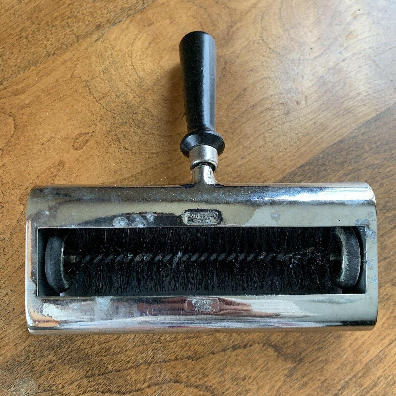 Wilmort Table Crumb Sweeper Hand Held Operated Brush Broom Etsy