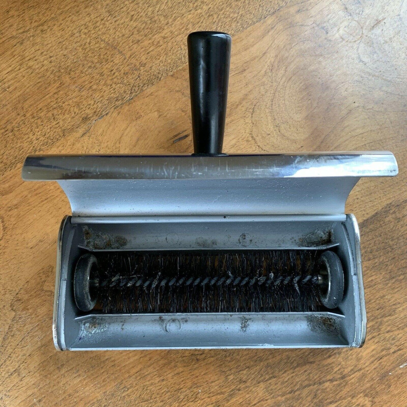 Wilmort Table Crumb Sweeper Hand Held Operated Brush Broom Etsy