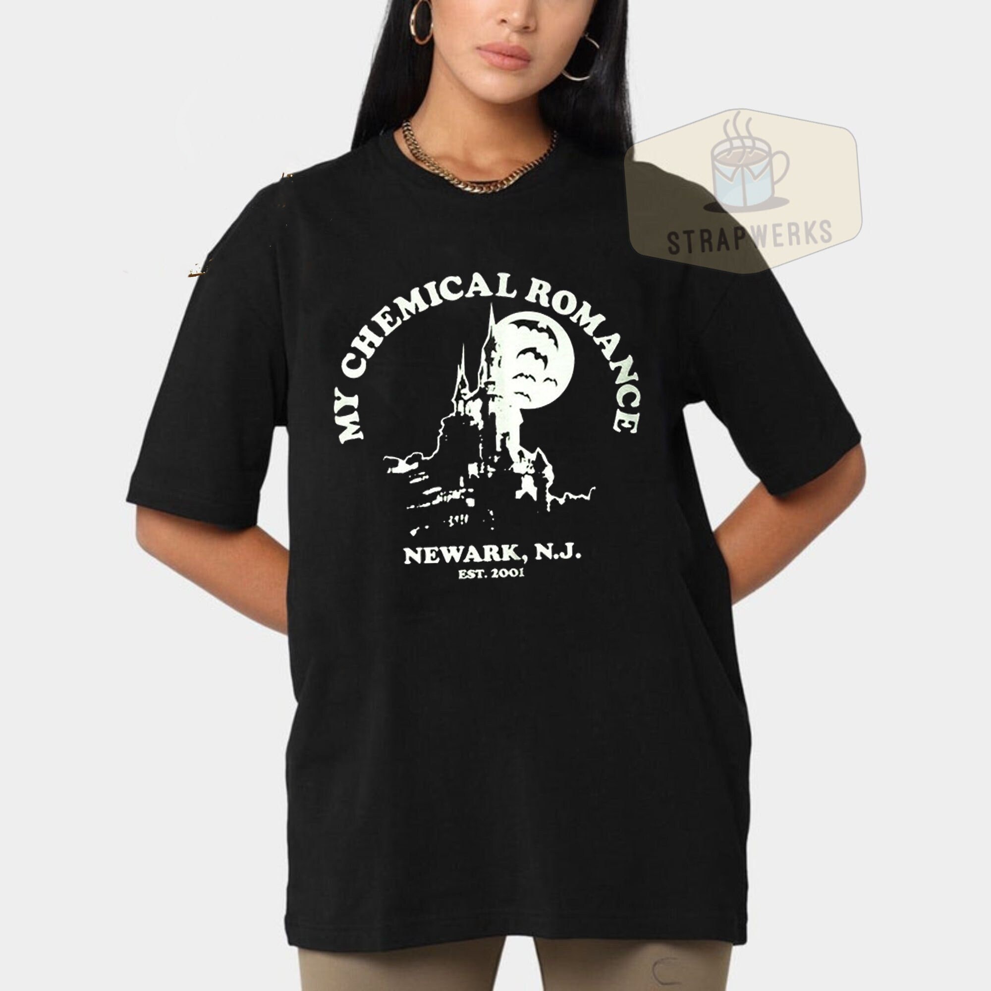 MCR My Chemical Romance 2022 Tour Atomic Bomb SMILE T-Shirt Menâs Small - recoveryparade-japan.com