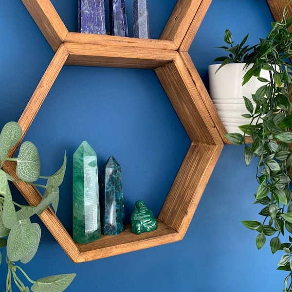 Hexagon Shelves Etsy UK