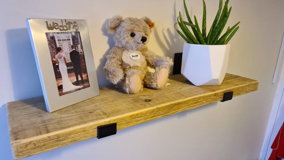 Shelf Reclaimed Scaffold Board Shelf Chunky Shelf With Etsy UK