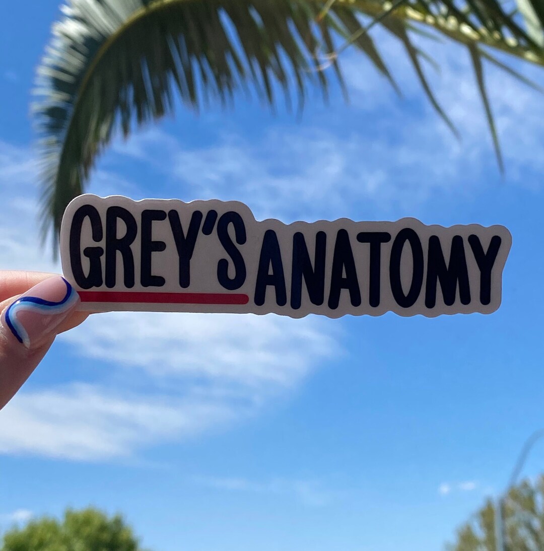 Grey’s Anatomy Sticker | Adventuringstickers | Show Stickers ...