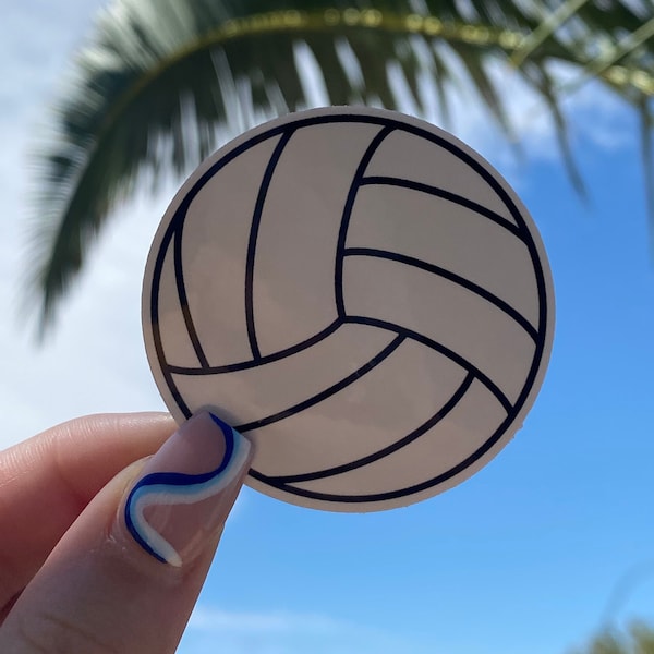 Volleyball Stickers - Etsy