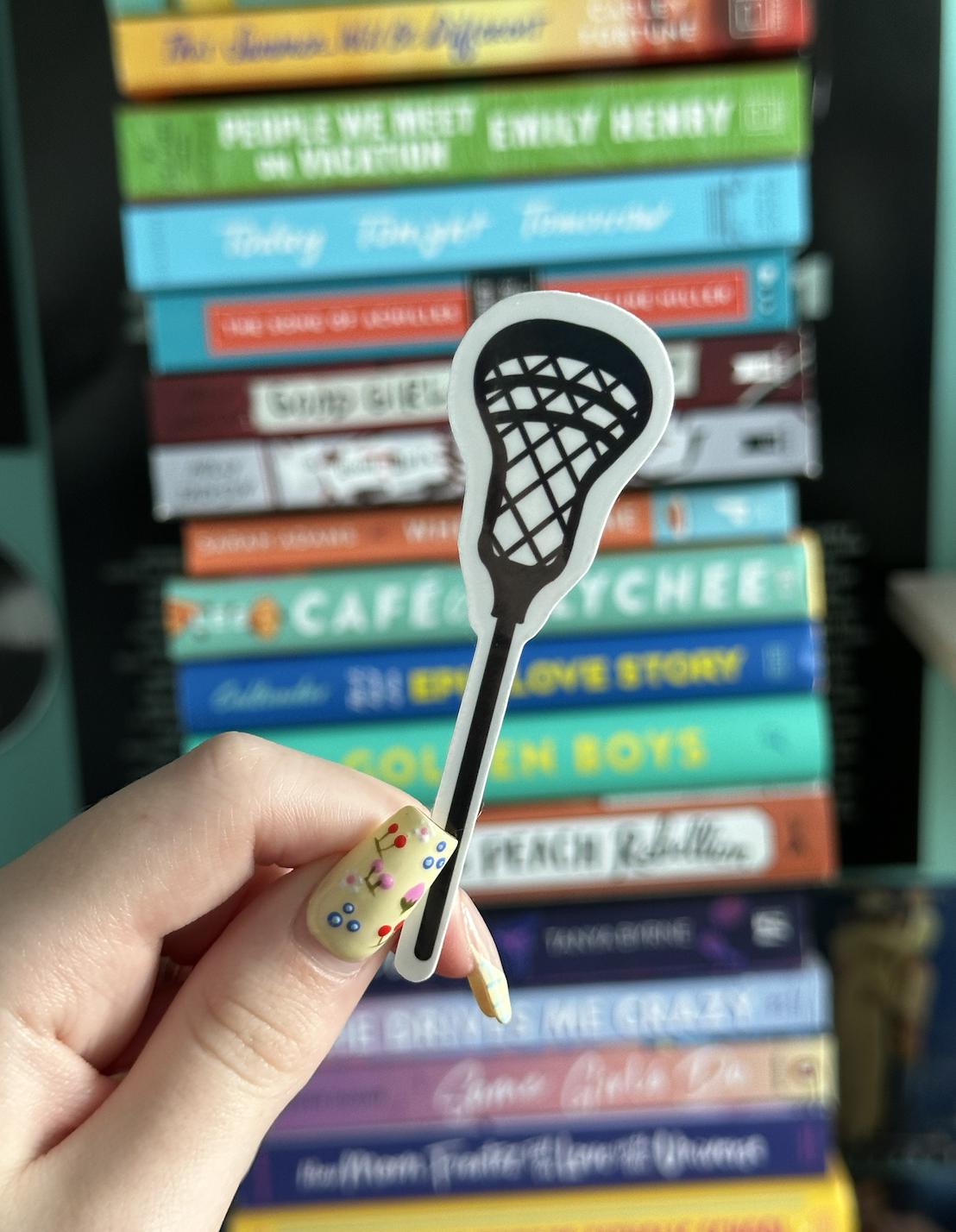 Lacrosse Stick Vinyl Sticker | Adventuringstickers | Sport Sticker ...