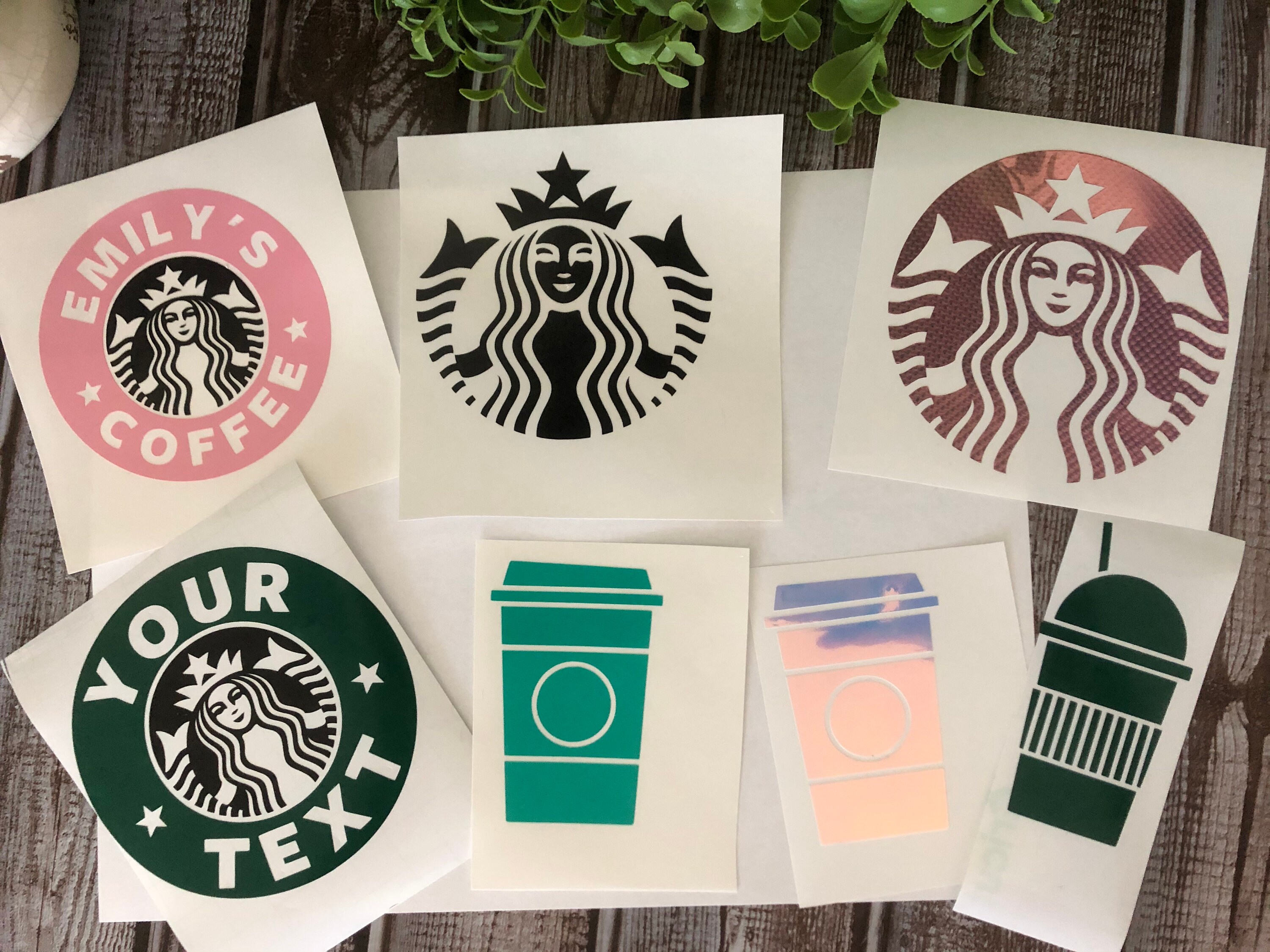 Vinyl Starbucks Decals