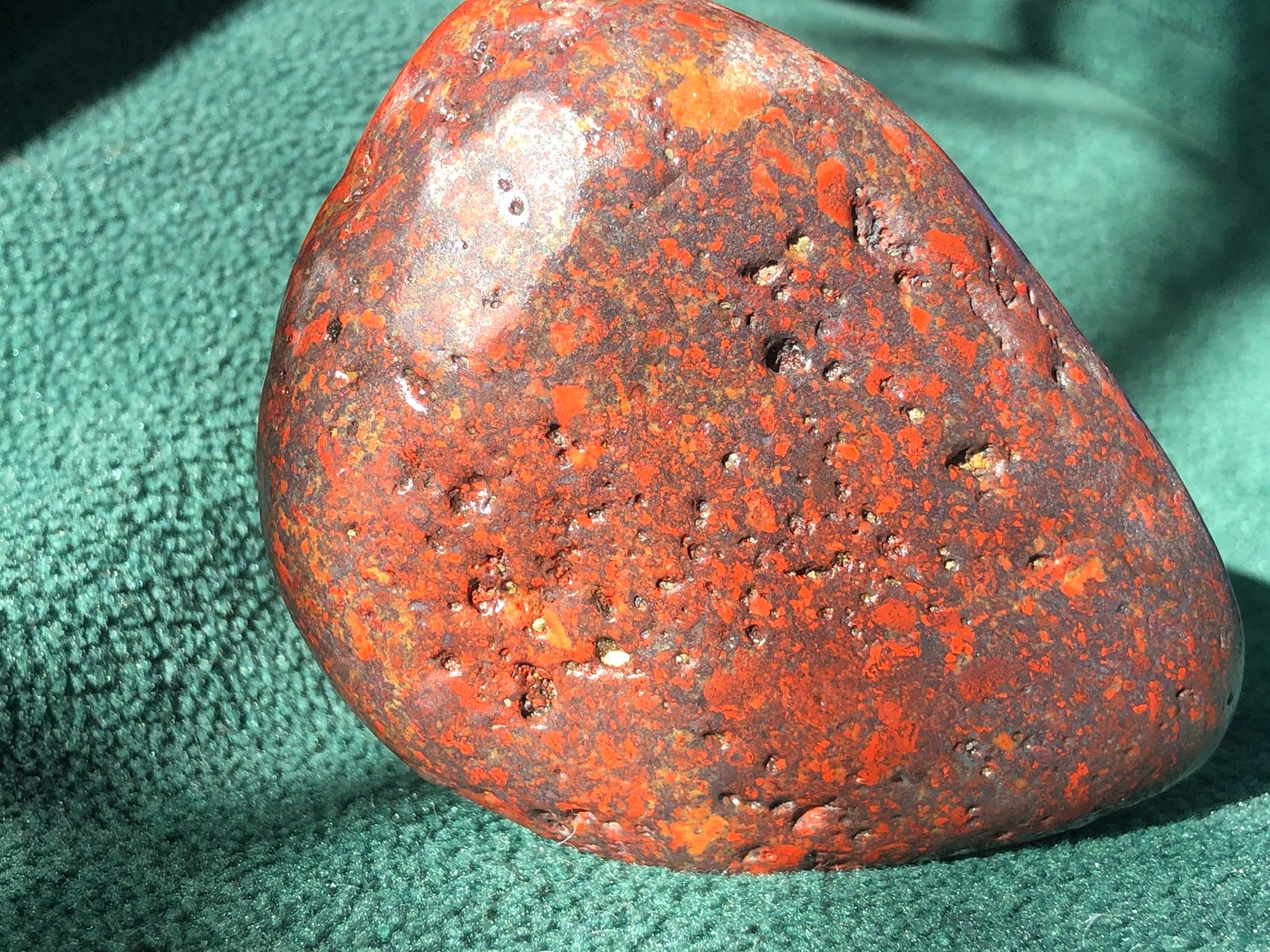 Raw Red Jasper Rock Heliotrope/ Bloodstone | Etsy