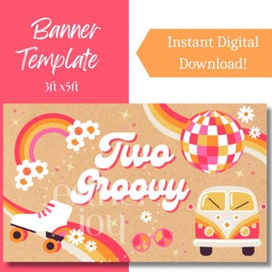 Two Groovy Banner Template