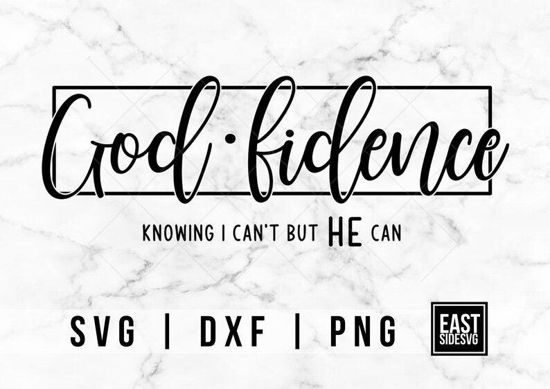 Download Godfidence Svg Christian Svg Be Still and Know Svg Faith ...